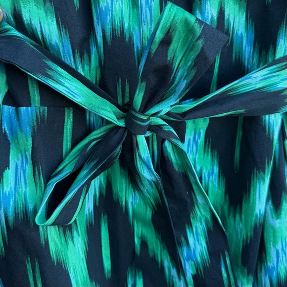 Scoop Black And Green Dress - Picture 9 of 16